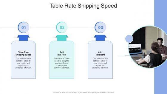 Table Rate Shipping Speed In Powerpoint And Google Slides Cpb