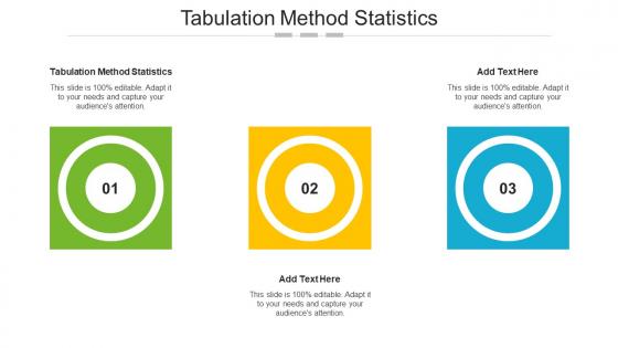Tabulation Method Statistics In Powerpoint And Google Slides Cpb