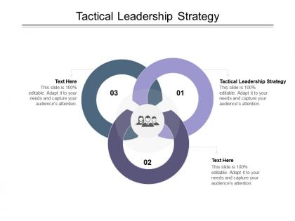 Tactical leadership strategy ppt powerpoint presentation slides templates cpb