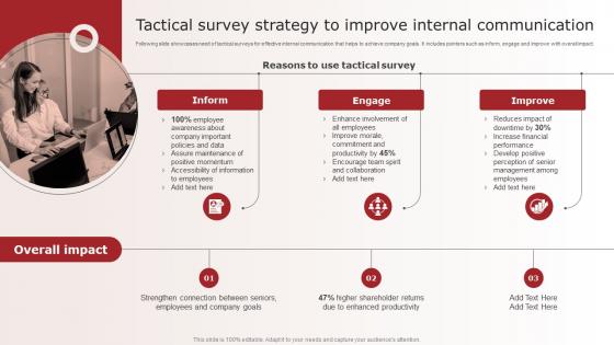 Tactical Survey Strategy To Improve Internal Optimizing Upward Communication Techniques