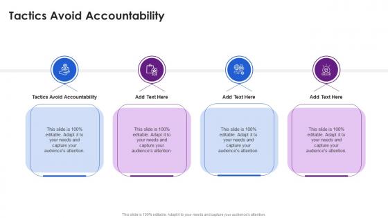 Tactics Avoid Accountability In Powerpoint And Google Slides Cpb