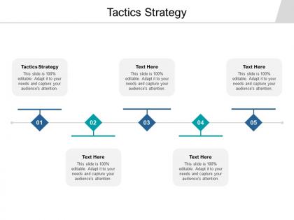 Tactics strategy ppt powerpoint presentation layouts objects cpb