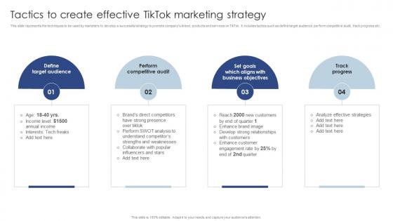 Tactics To Create Effective Tiktok Marketing Strategy Public Relations Marketing To Develop MKT SS V