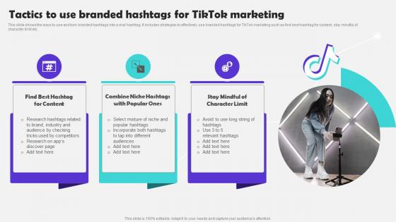 Tactics To Use Branded Hashtags For Tiktok Marketing Campaign To Increase
