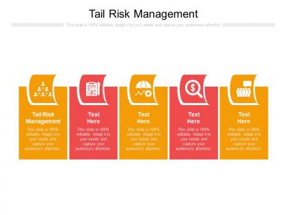 Tail risk management ppt powerpoint presentation icon background designs cpb