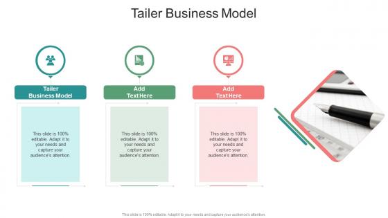 Tailer Business Model In Powerpoint And Google Slides Cpb