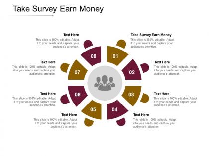 Take survey earn money ppt powerpoint presentation gallery backgrounds cpb