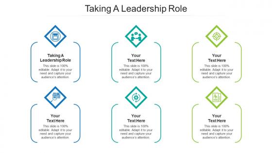 Taking a leadership role ppt powerpoint presentation gallery guide cpb