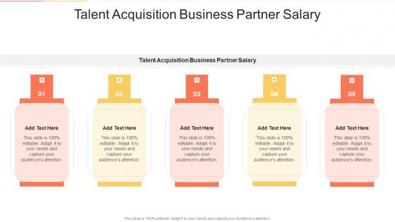 Talent Acquisition Business Partner Salary In Powerpoint And Google Slides Cpb