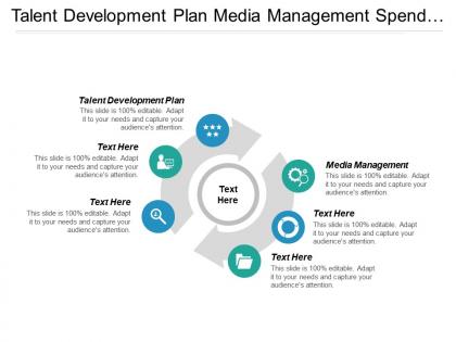 Talent development plan media management spend analysis project management cpb