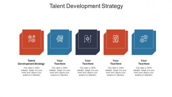 Talent development strategy ppt powerpoint presentation model influencers cpb