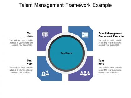 Talent management framework example ppt powerpoint presentation professional backgrounds cpb