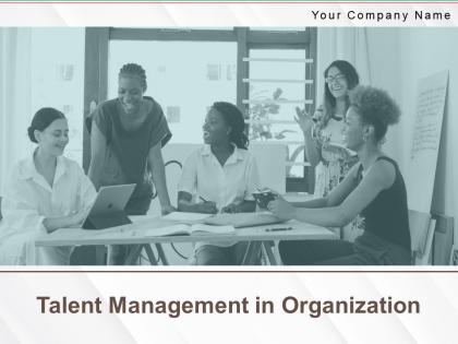 Talent Management In Organization Powerpoint Presentation Slides