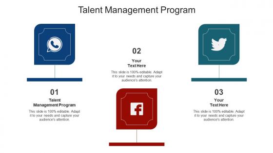 Talent management program ppt powerpoint presentation slides template cpb