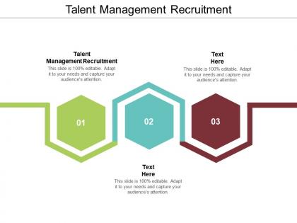 Talent management recruitment ppt powerpoint presentation pictures backgrounds cpb