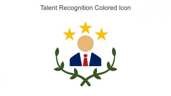 Talent Recognition Colored Icon In Powerpoint Pptx Png And Editable Eps Format