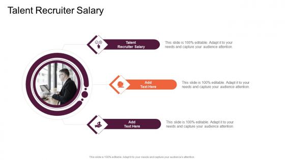 Talent Recruiter Salary In Powerpoint And Google Slides Cpb