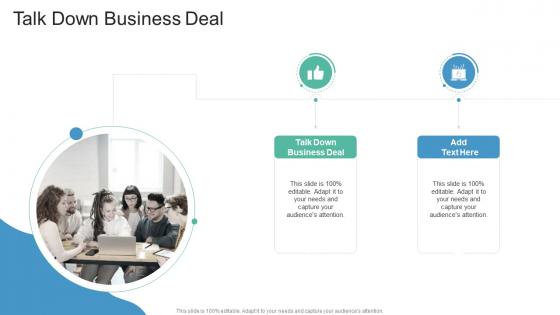 Talk Down Business Deal In Powerpoint And Google Slides Cpb