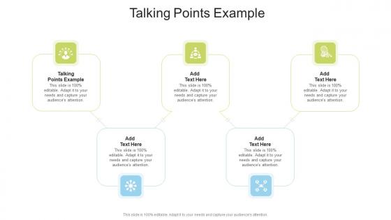 Talking Points Example In Powerpoint And Google Slides Cpb