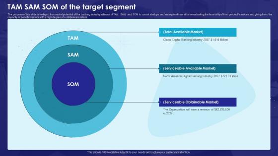 TAM SAM SOM Of The Target Segment Bank Business Plan BP SS