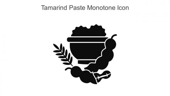 Tamarind Paste Monotone Icon In Powerpoint Pptx Png And Editable Eps Format