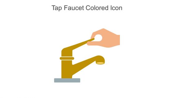 Tap Faucet Colored Icon In Powerpoint Pptx Png And Editable Eps Format