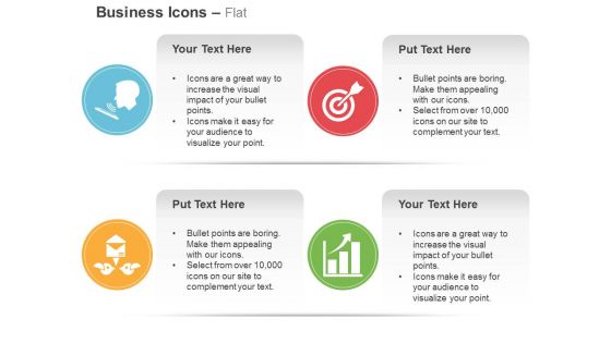 Target achievement result analysis ppt icons graphics