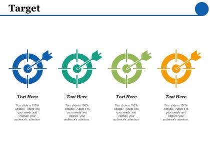 Target arrow achievement f444 ppt powerpoint presentation infographics graphics tutorials