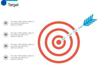 Target arrow competition ppt professional design inspiration