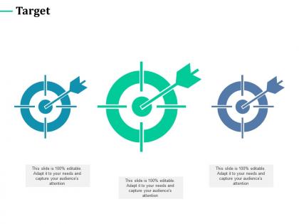 Target arrow goal c403 ppt powerpoint presentation styles information