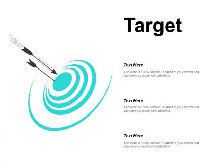 Target arrows f266 ppt powerpoint presentation pictures design ideas