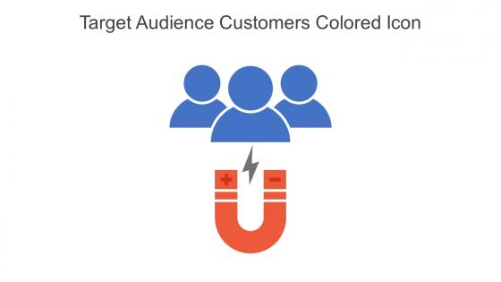 Target Audience Customers Colored Icon In Powerpoint Pptx Png And Editable Eps Format