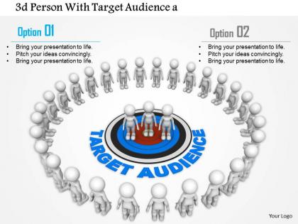 Target audience for team management ppt graphics icons