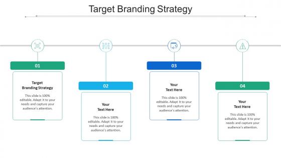 Target branding strategy ppt powerpoint presentation pictures clipart cpb