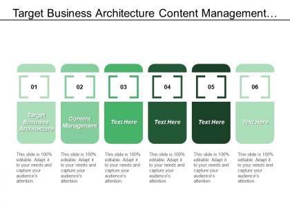 Target business architecture content management office productivity saas customer