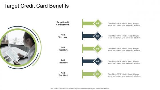 Target Credit Card Benefits In Powerpoint And Google Slides Cpb