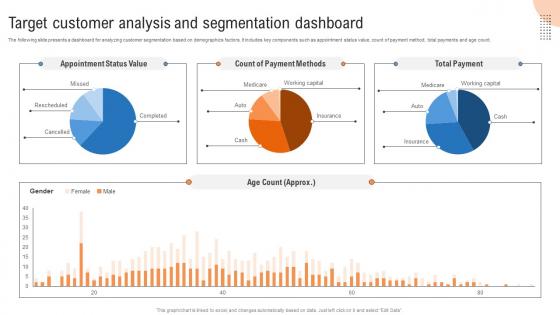 Target Customer Analysis And Segmentation Dashboard MKT SS V