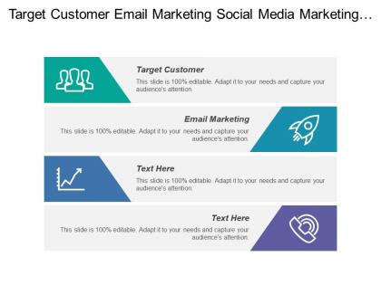 Target customer email marketing social media marketing marketing analytics
