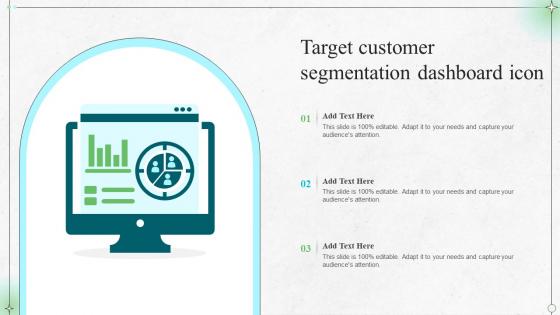 Target Customer Segmentation Dashboard Icon