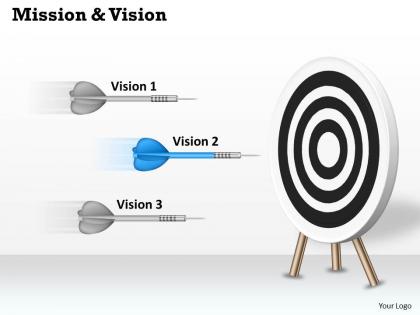 Target dart for vision and mission 0214