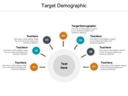 Target demographic ppt powerpoint presentation slides gallery cpb