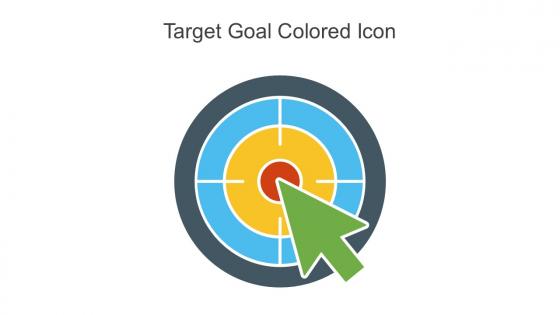 Target Goal Colored Icon In Powerpoint Pptx Png And Editable Eps Format