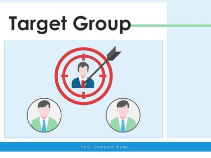 Target Group Demographic Product Representing Business Marketing