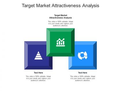 Target market attractiveness analysis ppt powerpoint presentation model slide portrait cpb