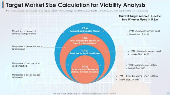 Target Market Size Calculation For Viability Analysis