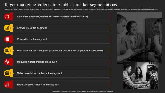 Target Marketing Criteria To Establish Top 5 Target Marketing Strategies You Need Strategy SS