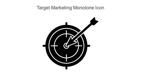 Target Marketing Monotone Icon