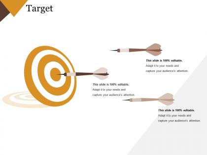 Target powerpoint slide design ideas templates 1