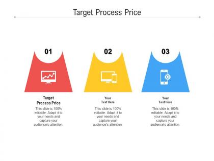 Target process price ppt powerpoint presentation pictures maker cpb