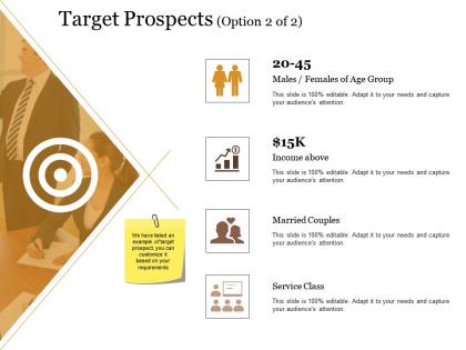 Target prospects powerpoint slide show templates 1